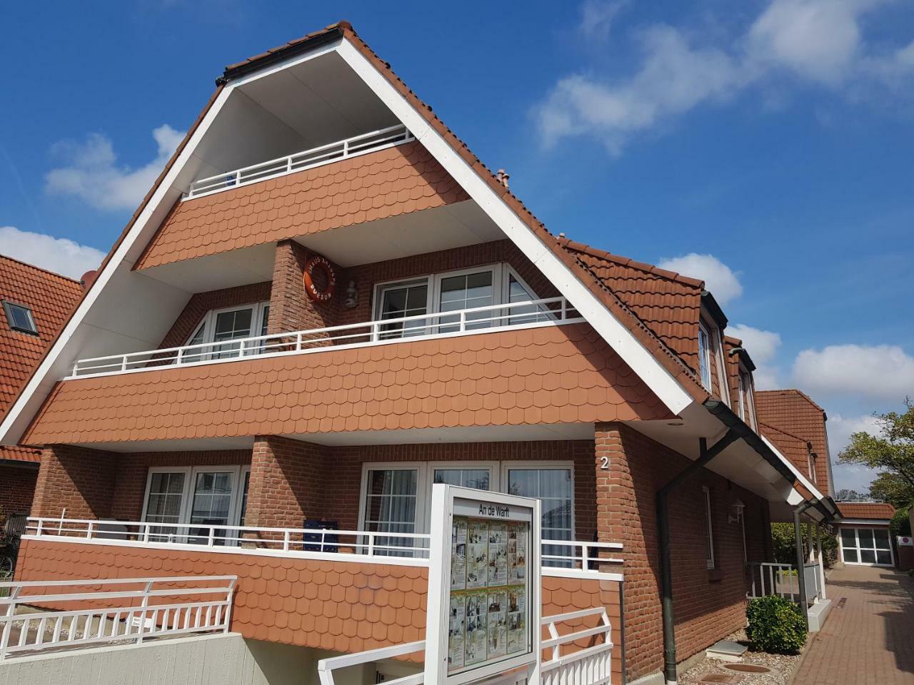 An De Warft Appartement 9 Schwalbennest Büsum Buitenkant foto